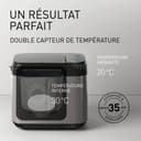 Panasonic SD-YR2550SXE Machine à Pain Auto, Distributeurs de Raisins Secs, de Noix et de Levure, 31 Programmes Auto, Double Capteur de Température, Minuterie Numérique de 13 h, Écran LCD, Argenté - 6