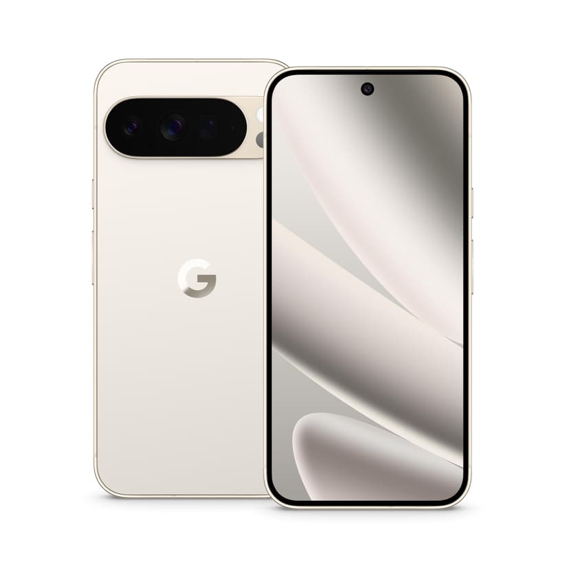 Google Pixel 10 Pro XL - Unlocked Android Smartphone with Gemini, Triple Rear Camera, 24+ Hour Battery and 6.8" Super Actua Display - Porcelain, 256GB - 1