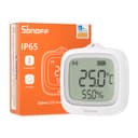 SONOFF SNZB-02WD IP65 Zigbee LCD Capteur Intelligent de Température et d'Humidité, étanche pour Serre/Salle de bain, Surveillance via APP avec Graphiques, Installation Flexible - 1