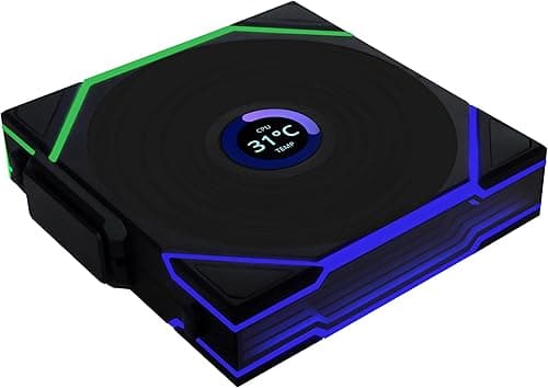 Lian Li UNI FAN TL Wireless LCD PC Fan 120mm RGB – Revers…