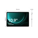 Samsung Galaxy Tab S9 FE Tablette, 10.9'' Wifi 128Go, S Pen inclus, Batterie longue durée, Certification IP 68, Anthracite, Version FR - 3