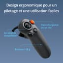 DJI RC Motion 3, Contrôleur FPV intelligentavec Contrôle de Mouvement Immersif, Compact et Portable, Freinage d’Urgence en Un Clic, Curseur en RA, Contrôleur de Drone Intuitif - 3