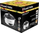 Russell Hobbs Medium Rice Cooker, Stainless Steel/White, Non-stick coating, dishwasher safe, 300 Watt) 27030-56, 6 servings at a time (up to 200 grams per serving) - 3