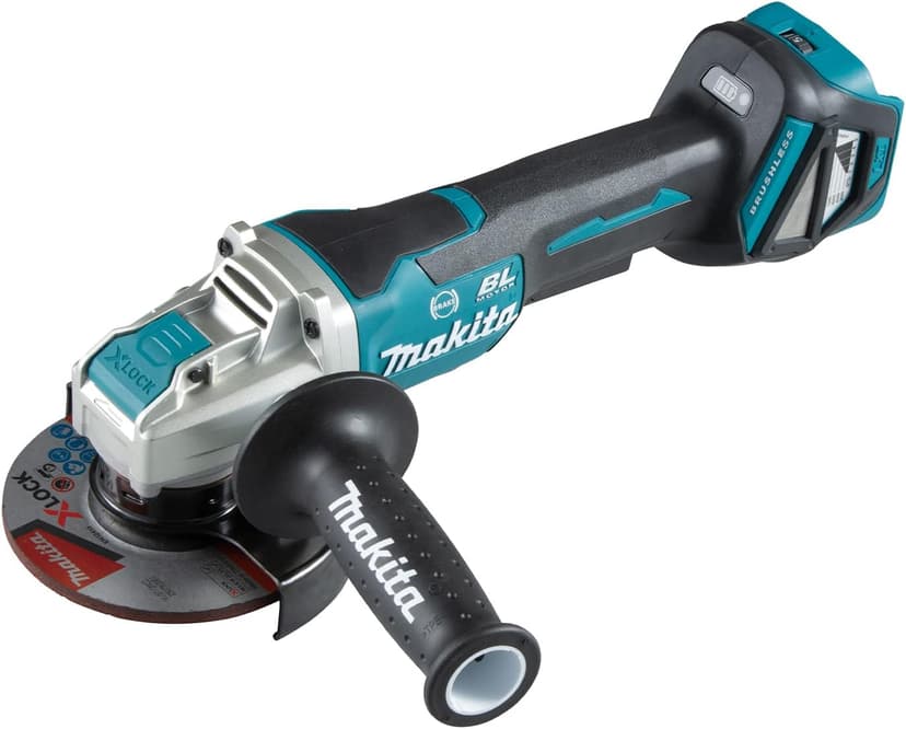 Makita DGA519Z 18V Li-ion LXT 125mm Brushless X-Lock Angle Grinder - Batteries and Charger Not Included - 1