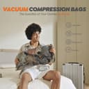 Vacbird 10 Pièces Sacs Sous Vide Vetement Aspirateur, 4 * 40x54cm, 4 * 47x64cm, 2 * 54x74cm, Sac de Rangement Sous Vide Réutilisable, Durable Housse Sous Vide, Idéaux pour Voyager et Organiser Bagage - 5