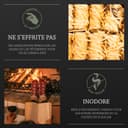 Log Barn Allume-feu Naturel - Boîte de 500, Allume-feu pour Barbecue, Poêles à Bois, Fours à Pizza, Foyers Ouverts, Cheminées - Bois de Chauffage Écologique de Log Barn - 4