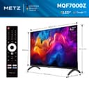 Metz 40 Pouces (100 cm) Smart TV FHD, QLED, LED Television Google Tele HDR 10 Dolby Audio Bluetooth 5,1 EyeCare Tuner DVB-T/T2/C/S/S2 CI+ (40MQF7000Z) - 4