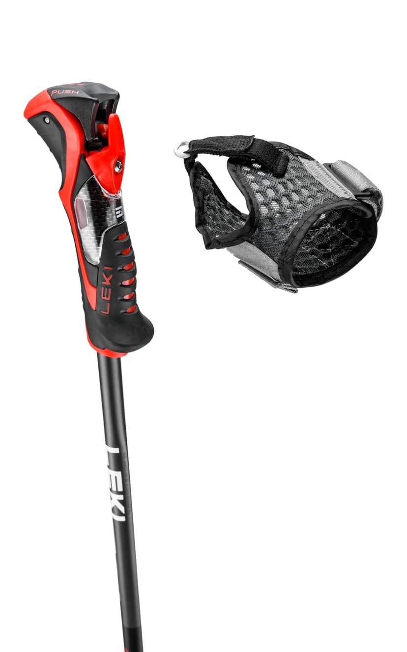LEKI AIRFOIL 3D Stöcke 2025 black/bright red/dark anthracite, 120 - 3
