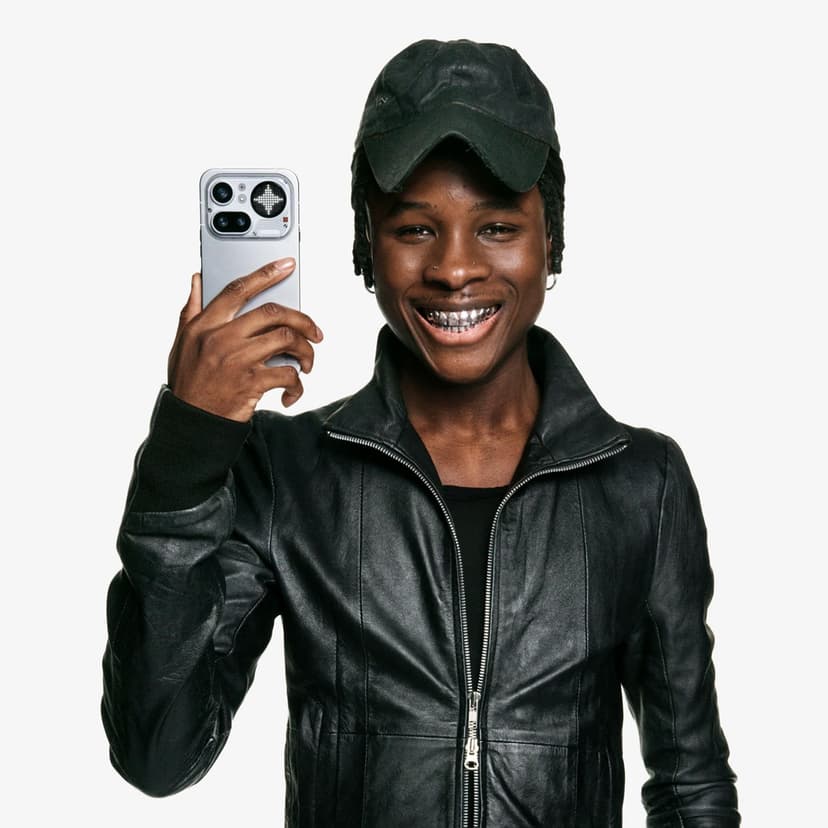 Nothing Phone (4a) Pro - 50 MP Triple Camera with Up To 140X ultra Zoom, Metal Unibody Smartphone, Long Lasting Battery and 50W Fast Charge, 144Hz AMOLED Display and Glyph Bar, 8GB + 128GB - Silver - 5