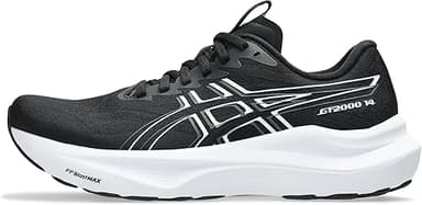 ASICS Homme Gt-2000 14, Black White, 41.5 EU