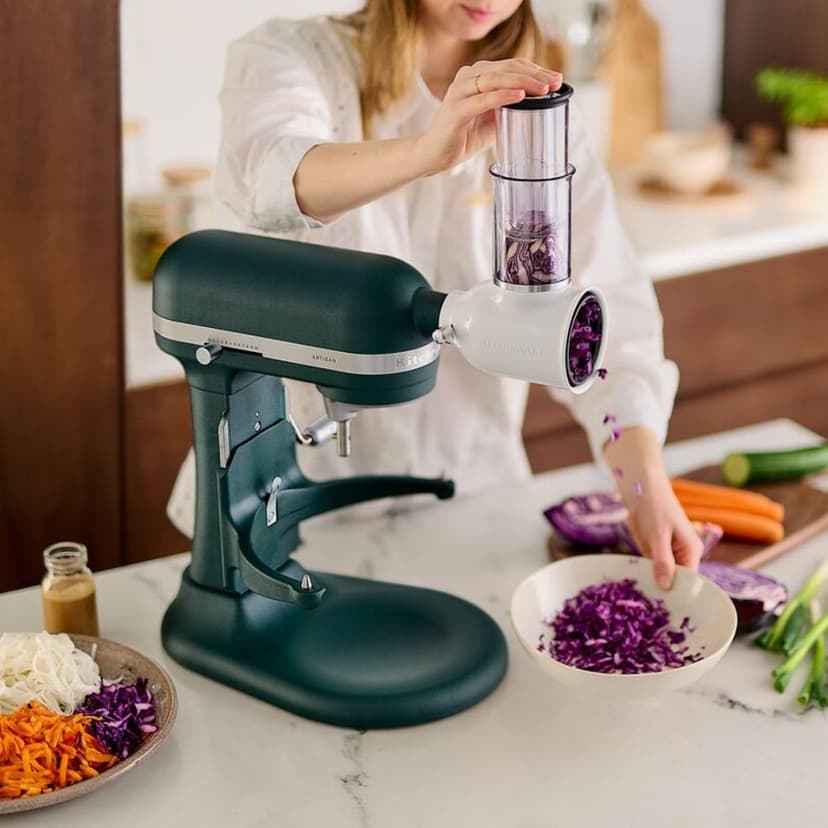 KitchenAid Artisan Food Processor 6.6 Litres 5KSM70SHXEPP - Pebbled Palm - 6