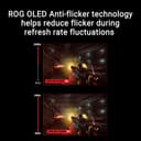 ASUS ROG Strix OLED XG27AQDMES gaming monitor ― 27-inch (26.5-inch viewable) 1440p 240 Hz, 0.03ms, Care Pro, ELMB, G-SYNC® compatible, 99% DCI-P3, and DisplayWidget Center - 5