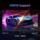 KTC 24.5" PC Gamer Monitor 400Hz 360Hz 240Hz | Fast IPS 1ms | FHD Display 1080P | HDR 400 128% sRGB | HDMI x2, DP x2 | Tilt Adjustment Silver Grey Screen 360Hz VESA H25 x 7 - 8