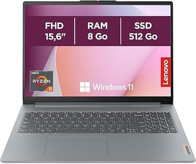 Lenovo IdeaPad Slim 3 15AMN8 - Ordinateur Portable 15.6''…