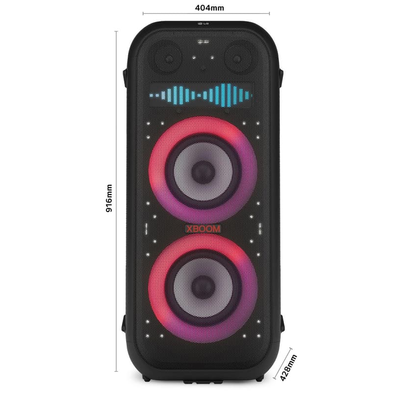 LG XBOOM Bluetooth Speaker, Party Speaker with Handle, Portable Bluetooth Speaker XL9T - 2