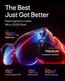 VITURE Luma Ultra XR Glasses, 152'' 1500 Nits 6DoF AR glass, 52° FOV, 2D to 3D, Electrochromic Film, Gaming Smart Glasses for iPhone 17/16/15 PS5 PS4 Switch 2 Android Mac PC - 2