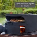 Barbecook Dynamic Centre wood pizza oven with cooking surface 36 cm, for wood barbecue Nestor, 51.5x46.5x27.5 cm - 4