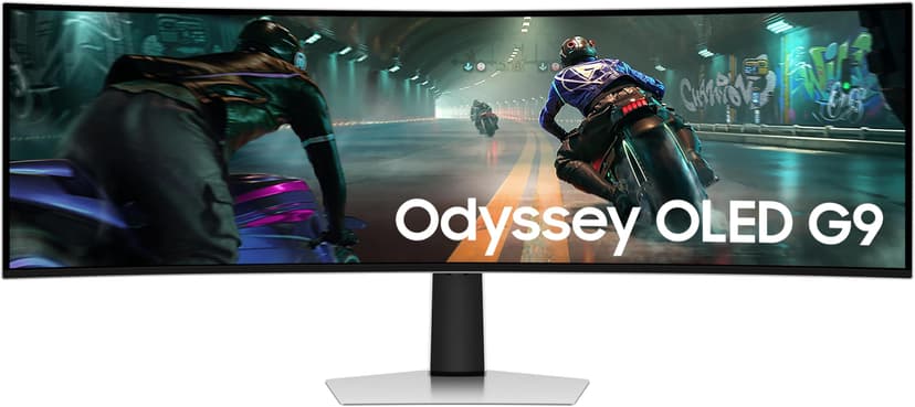 SAMSUNG Odyssey G9 G91SD, OLED, DQHD Moniteur de jeu super large, taux de rafraîchissement 144 Hz et temps de réponse 0,03 m (GTG) - 1
