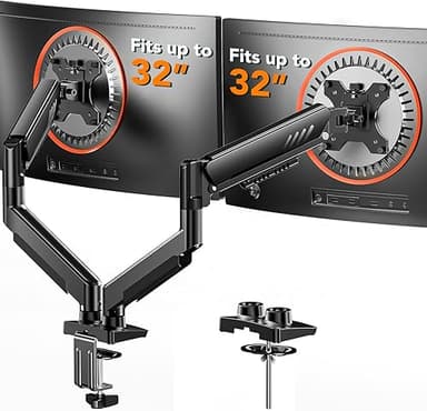 ErGear Bras Double Ecran PC, Support 2 Ecran PC Réglable …