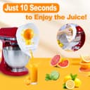 Juicer Attachment for Kitchen aid Stand Mixer, Citrus Juicer Attachment for Kitchen aid Mixer Attachments - 2