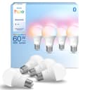 Philips Hue Essential Ampoule Connectée LED A60, White and Color Ambiance, Ampoule Philips Hue E27, 8W, 2200-6500 K, 806 lm, Intensité réglable, Compatible Alexa, Google et Apple Home, Pack de 4 - 1