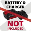 Einhell Visseuse à placo sans fil TE-DY 18 Li-Solo Power X-Change (18V, Bouton de blocage pour marche continue, avec coffret E-Box S35) Livré sans Batterie ni Chargeur - 5