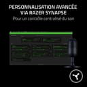 Razer Seiren V3 Mini - Micrófono USB ultracompacto (micrófono de condensador de 14mm, patrón de captación supercardioide, sensor Tap-to-Mute con indicador LED, amortiguador incorporado) Nero - 7