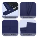 Cooper & Nelson Men's 3 Piece Suits for Men Tuxedo - 6