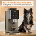 KRUPS Coffee Crush Superautomatic Coffee Maker 15 Bar 3 Coffee Recipes 3 Temperature Levels Touch Screen Compact 15 cm Wide SA402AE0 - 5