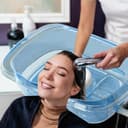 Bassin de shampooing, bassin de lavage des cheveux | Bol de shampooing d'hiver pour blessés | Bol de lavage des cheveux et bassin à la maison pour les personnes âgées et les patients handicapés au lit - 2