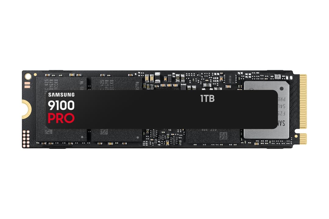 Samsung Memory MZ-VAP1T0BW 9100 PRO 1TB Internal SSD, PCIe 5.0 x4, NVMe 2.0, SSD Designed for Pros & Gamers, Compatible with PC & Laptops, 5 Year Limited Warranty (UK Version)