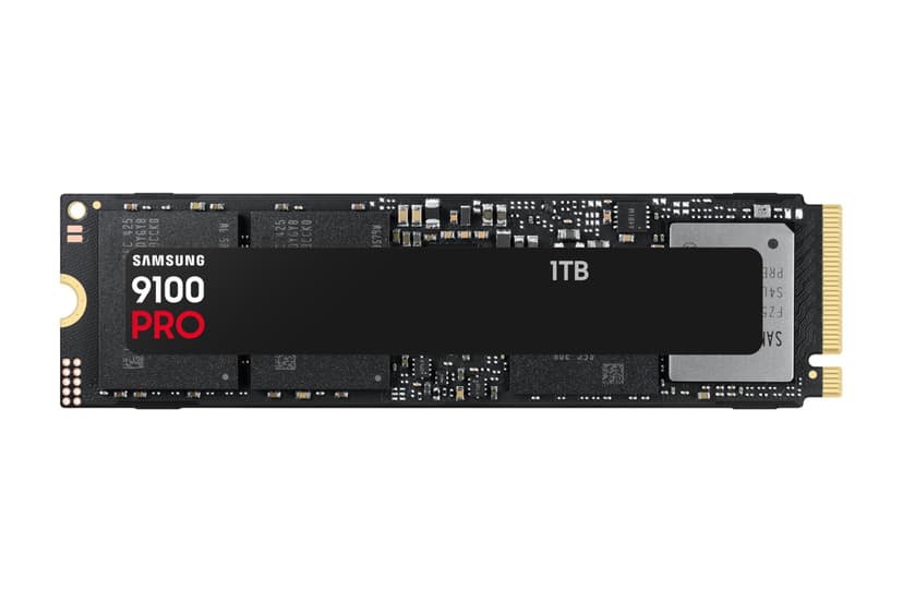 Samsung Memory MZ-VAP1T0BW 9100 PRO 1TB Internal SSD, PCIe 5.0 x4, NVMe 2.0, SSD Designed for Pros & Gamers, Compatible with PC & Laptops, 5 Year Limited Warranty (UK Version) - 1