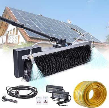 Telescopic Rod PV Panel Wash Cleaning Machine, Solar Pane…