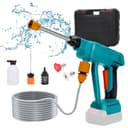 WingFly Cordless Pressure Washer for Makita Battery 18V, Portable High-Pressure Washer 5m Hose, Nozzle, Battery Pressure Washer for Car/Floor/Garden Cleaning & Watering(No Battery) - 1