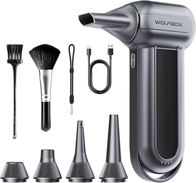 WOLFBOX MF100 Compressed Air Duster-150000RPM Super Power…