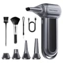 WOLFBOX MF100 Compressed Air Duster-150000RPM Super Power Cordless Air Duster, Rechargeable Brushless Motor Durable Blower, 3-Gear Adjustable Dust Blower for Computer, Keyboard, Outdoor, House and Car - 1