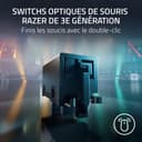 Razer DeathAdder V3 Pro - Souris Esports Ergonomique Sans Fil Légère (Design léger 63g, Capteur Optique Focus Pro 30K, Commutateurs de Souris Gen-3, Sans Fil HyperSpeed) Noir - 7
