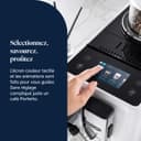 De'Longhi Rivelia EXAM440.55.W, Fully Automatic Coffee Machine with LatteCrema Hot, Automatic Milk Frother, Compact Size Bean to Cup Coffee Machine, 16 Recipes, Touch Colored Display, Arctic White - 7