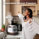 CUCKOO CMC-QSB501S Pressure Cooker, 304(18/10) Stainless Steel with Xwall Coated Inner Pot, Gold/White - 6