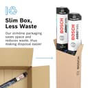 Bosch Wiper Blade Aerotwin A555S, Length: 600mm/400mm – Set of Front Wiper Blades - Only for Left-Hand Drive (EU) - 7