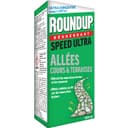 ROUNDUP Désherbant Concentré Cours, Allées & Terrasses – Format Économique 800ml – Action 2-en-1 Mauvaises Herbes & Mousses – Effets dès 1h - 1