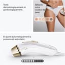 Braun Lumiere Pulsee Smart Silk·Expert Pro 5 Home Laser Alternative, Semi-Definitive Hair Reduction, with Pouch, Gillette Venus Women's Shaver, 3 Heads, PL5311 - 6