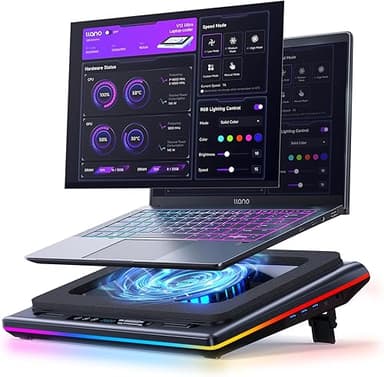 llano V12 Ultra Refroidisseur d'Ordinateur Portable avec …