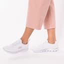 Skechers Women's Summits Leopard Spot Trainers,White Mesh / Silver Trim,5 UK - 2