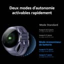 HUAWEI WATCH 5 46mm Smartwatche + Fluoroelastromer band Black, Multi-sensing X-TAP Technology, Fingertip Oxygen Saturation Measurement, For Android and iOS, Extended 6-Month Warranty, Black - 6
