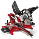 Einhell Dual Bevel Sliding Mitre Saw 1800W, +/-45° Mitre, +/-47° Bevel Saw with 48T Blade for Cutting Wood, Dust Extraction, Laser, Suitable for Materials Such as Wood, Coated Boards or Plastic - 1