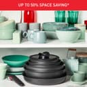 Tefal Ingenio Daily Chef On 20 Piece Set, Pots & Pans Set, Stackable, Easy Cleaning, Non-Stick Coating, Removable Handle, Heat Indicator, All hobs Compatible Including Induction, L7619402 - 4
