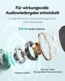 Baseus MC1 Open Earphones, Bluetooth Earbuds with Clip & 40H Battery Life, HiFi Bass Ai Sound Quality, Comfortable and Lightweight (5 g), Clip with IP57 Protection from Dust and Water - 6