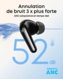 soundcore P31i by Anker, Real-Time Adaptive Noise Cancelling, Hi-Res Sound, Wireless Bluetooth Earbuds, Translation Earbuds, 50H Playtime, Wireless Earbuds, Bluetooth Earbuds, Bluetooth Headphones - 2