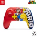 Manette sans fil améliorée PowerA Nano pour Nintendo Switch, modèle OLED et Switch Lite, accessoire de jeu, manette de jeu, manette gaming, manette Bluetooth, sous licence officielle - Mario Victory - 1